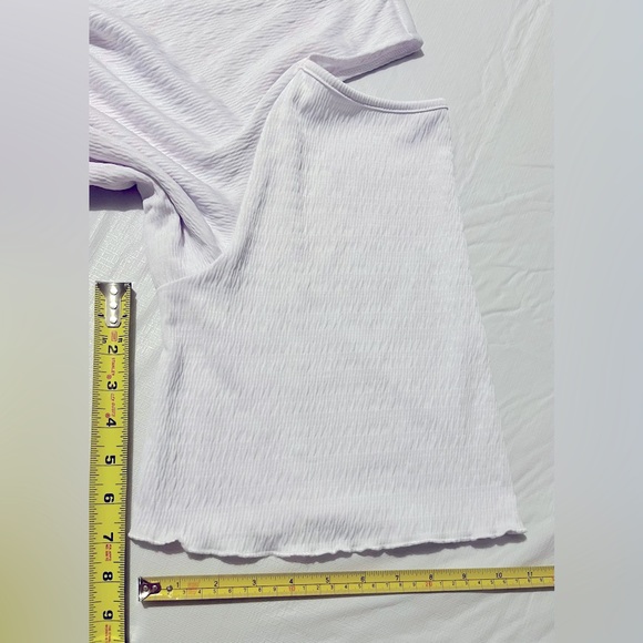 Ashley Stewart blouse Cold Shoulder Tunic Top Embellished sparkling crystals - Picture 12 of 13